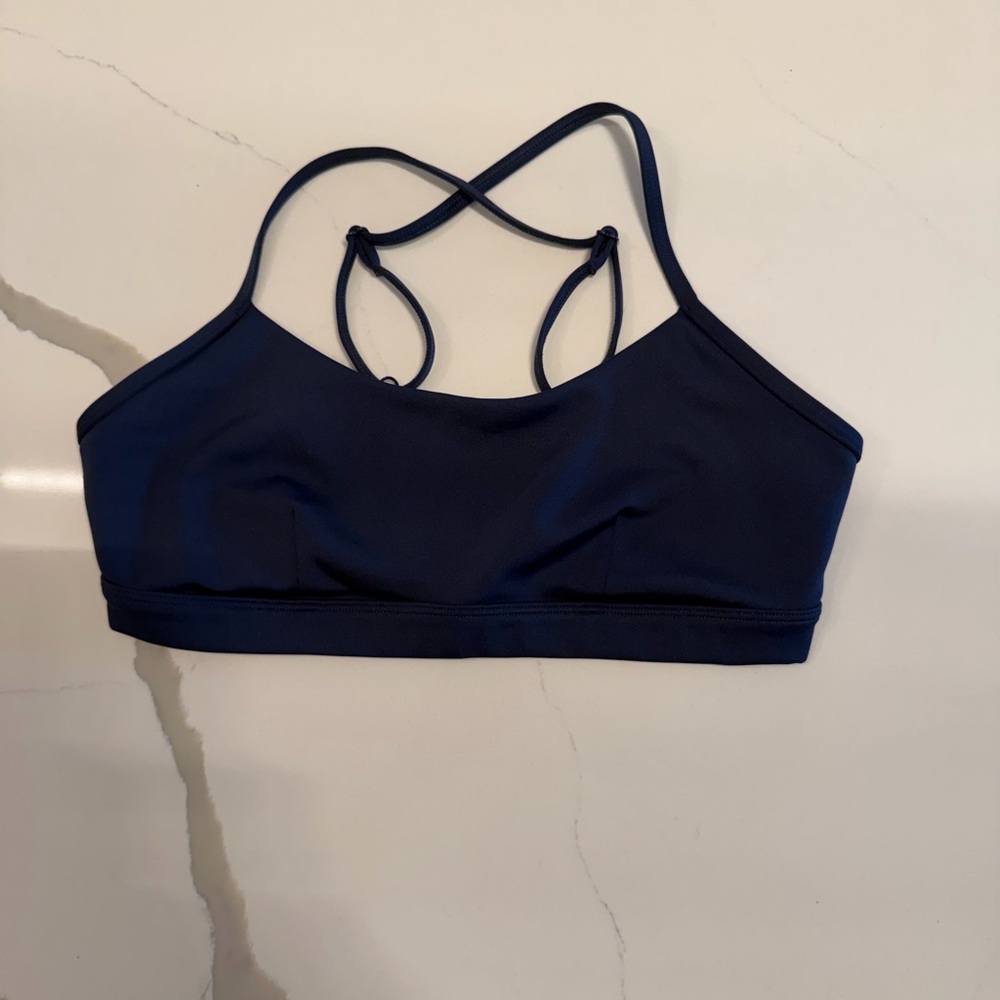 ALO Yoga Dark Blue Sports Bra
